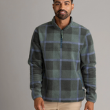 Mens Subzero Heavy Printed Fleece 1/4 Zip Pullover