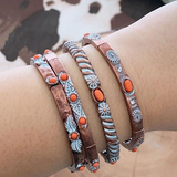 Western Style Stackable Bracelet Copper