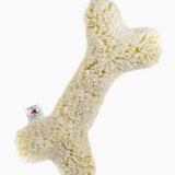 Hugglefleece 2' Bone Plush Dog Toy