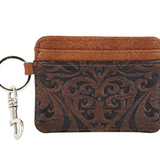 Catchfly Small Card Wallet Embossed