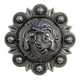 Berry Concho W/ Cross Pistols 1 1/2"