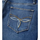 Western Stitch Patched Pocket Bootcut Jeans