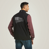 Mens Logo 2.0 Patriot Softshell Vest
