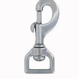#017 Flat Swivel Snap 1" SS