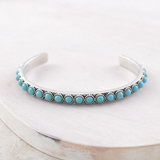 Western Turquoise Cuff Bracelet