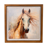 Horse Wooden Wall Decor 15.8"L x 15.8"H