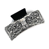 Western Steer Head Style Casting Hair Claw