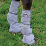 Crusader Leg Guards Grey Yearling/LRG Pony