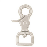 #5015 Square Scissor Snap 3/4" Nickel Plate