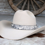 Hissy Snake Print Hat Band