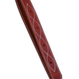 Stitched Leather Off Billet 1 3/4"