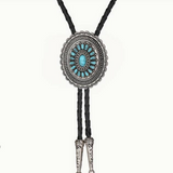 Western Cowboy Bolo Tie Necklace