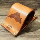 Laser Cut Leather Phone Tablet Stand Holder BTB