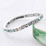Western Turquoise Stackable Bracelet