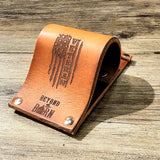 Laser Cut Leather Phone Tablet Stand Holder BTB