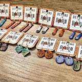 Leather Earring Assort. BTB