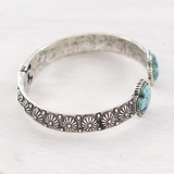 Cross Concho Cuff Bracelet