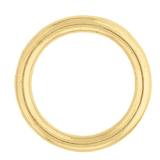 #7 O Ring Brass Plate 1"