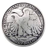 1 1/4" American Eagle Half Dollar Coin Reproduction Concho
