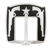 Pistol Packin 3/4" Heel Buckle