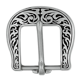 Jeremiah Watt Accented Floral Buckle 5/8"