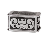 Jeremiah Watt Accented Floral Loop 5/8"