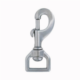 #017 Flat Swivel Snap 5/8" SS