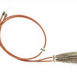 Horsehair Tassel Leather Stampede String