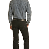 Mens Jeans Revolver Black
