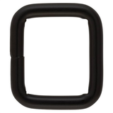 Square Steel Loop Black 5/8X3/4"