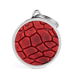 Big Circle Tucson Leather Tag