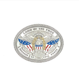 Nocona Because of the Brave Buckle