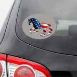 Horse Hollow Euro Sticker