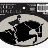 Horse Hollow Euro Sticker