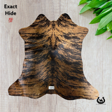 Brindle Calf Cowhide Rug