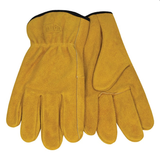 Justin Split Cowhide Gloves w/ Embossed Logo
