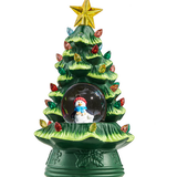 LED Mini Christmas Tree Water Globe