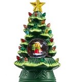 LED Mini Christmas Tree Water Globe