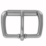 #50  Buckle Crome Over Brass 1"