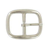 #5705 Center Bar Buckle  3/4" Nickle