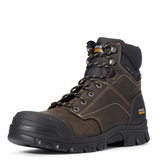 Mens Treadfast 6" Waterproof ST Dark Brown
