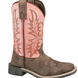 Youth Rustic Rider Boots - Coral