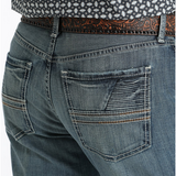 Mens Slim Fit Ian Medium Stone Wash