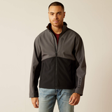 Mens Logo Softshell Jacket - Grey