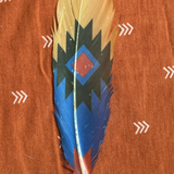 Buckaroo Handcrafted Hat Feather