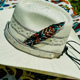 Buckaroo Handcrafted Hat Feather
