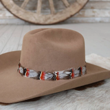 Western Feather Hat Band