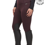 Womens Fleece Lite II Knee Patch Riding Tight