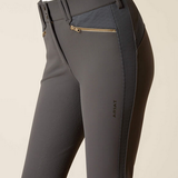 Womens Tri Factor X Bellatrix Full Seat Breech - Grey 22
