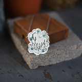 Layered Metal Horse Silhouette Necklace